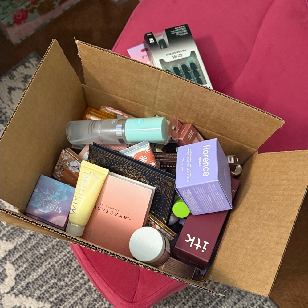 Box full of makeup